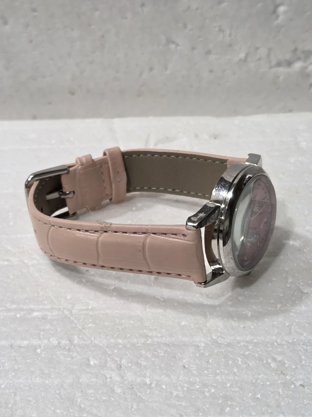 Pink Butterfly Glitter Dial Women's Watch - Unbranded